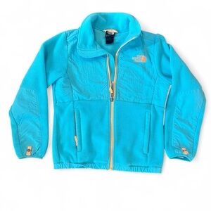 The North Face Girls’ Blue Denali Fleece Jacket – Size M (10/12)
